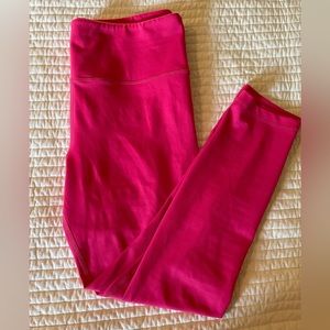 ZYIA Light N Tight Hot Pink 7/8 length. EUC